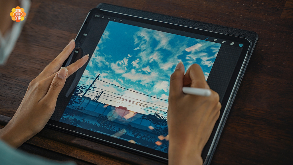 Ipadでお絵かき タブレットで1日で描き上げる旅のスケッチ One More Trip Seoul S Official Local Tour And Experience Guide